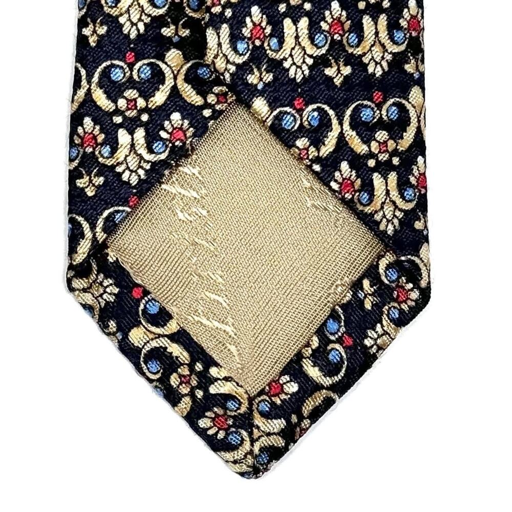 Christian Dior Abstract Pattern Tie - Picture 5 of 8